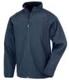 RS901M R901M Result Recycled Printable Soft Shell Jacket Navy colour image